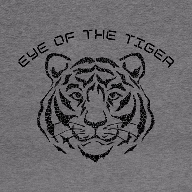 Eye of the tiger black by trendyhoodiesandshirts